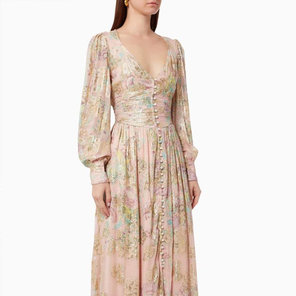 Hemnant and Nandita - Nora Maxi Dress- Rose